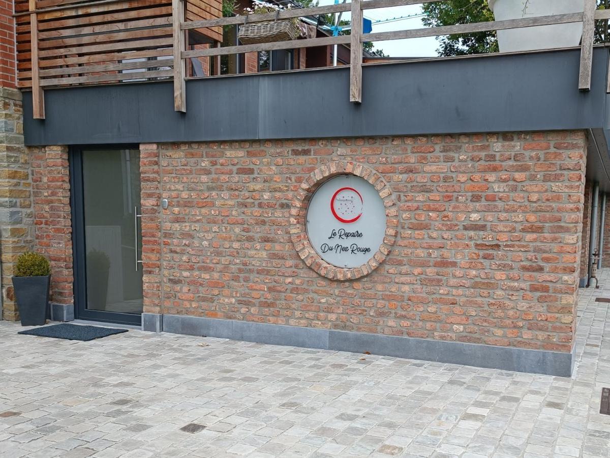 Ferienwohnung Le Repaire Du Nez Rouge Stavelot Exterior foto
